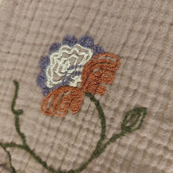 Grace & Lace boho floral long sleeve top sz XL - Picture 5 of 9